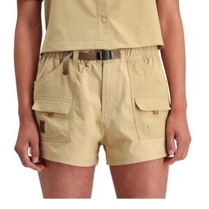 TOPO DESIGNS RETRO RIVER SHORTS Sahara Khaki Tan size Small
